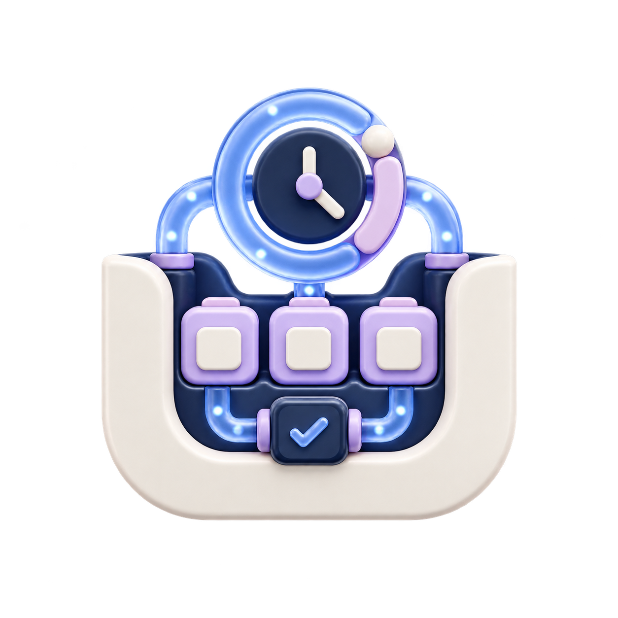 Timed automation console coordinating verified keeper batches